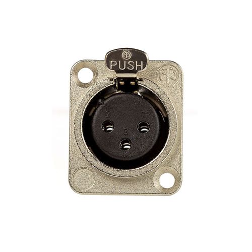 Conector XLR Painel Fêmea Neutrik Original