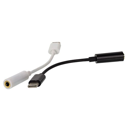 Cabo Adaptador USB-C para Fone de Ouvido P2
