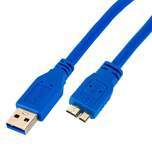 Cabo USB A para Micro B 3.0 Superspeed 5Gbps
