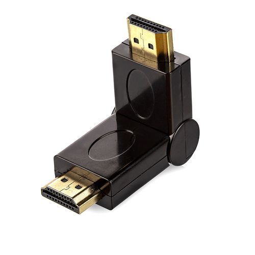 Adaptador HDMI Macho - Macho 90° / 180° graus