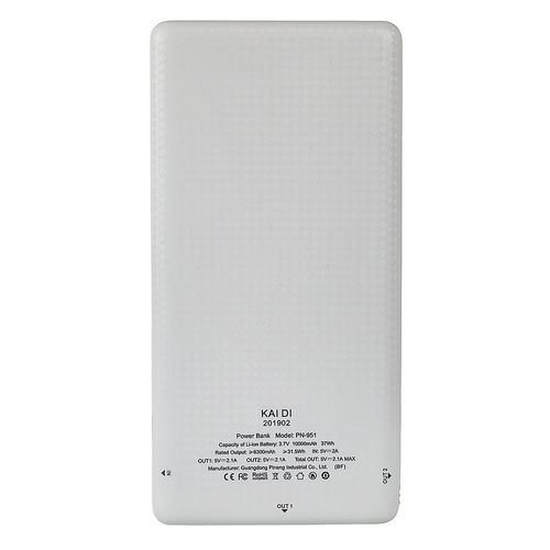 Power Bank 10.000 mAh Slim PN-951 - Pineng