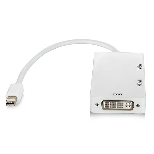 Adaptador Mini Displayport para HDMI VGA DVI