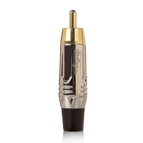 Conector RCA Linha Gold - Prata - Cirilo Cabos