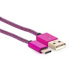 cabo-usb-c-para-usb-revestido-com-tecido-trancado-em-nylon-901745-rosa