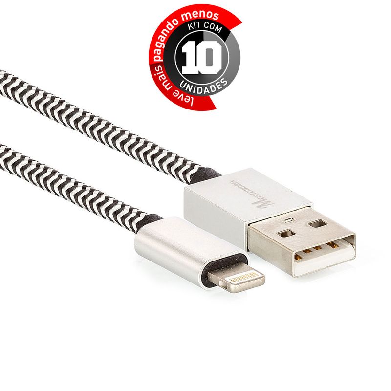 cabo-lightning-para-usb-revestido-com-tecido-trancado-em-nylon-901744-preto-KIT10-01