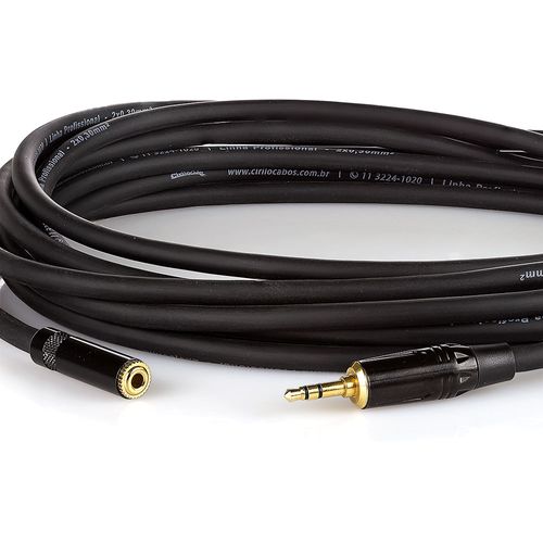 Extensão P2 Fone de Ouvido Profissional Cirilo Cabos