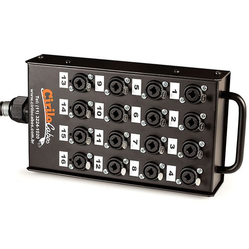 Medusa 16 Vias com Conectores Combo - Cirilo Cabos
