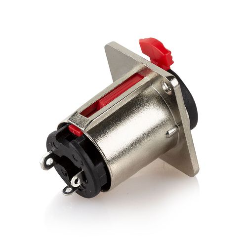 Conector Jack Painel P10 Fêmea Estéreo