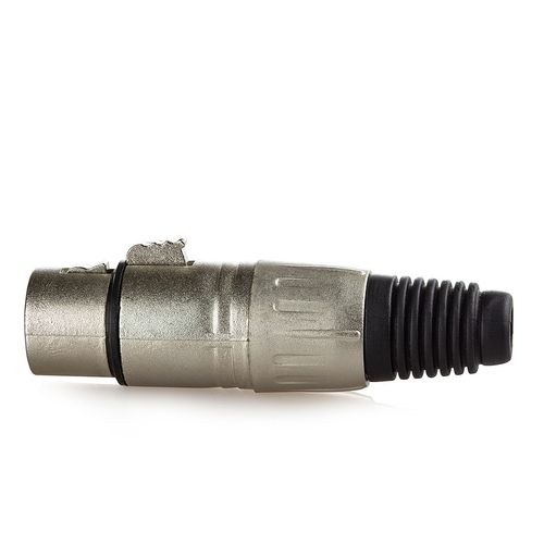 Conector XLR Fêmea Profissional - Cirilo Cabos