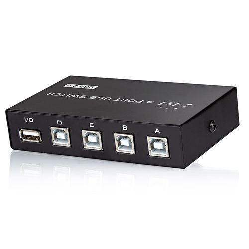 Switch 4x1 - Periféricos USB A/B 2.0