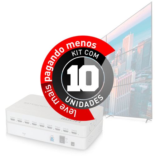 Kit 10 Video Wall Controller 3x3 4K