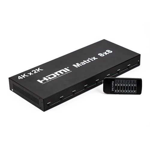 Matrix HDMI 2.0V 8x8 Profissional  Cirilo Cabos