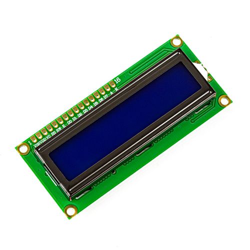 Display LCD 16x2 com Backlight Azul - Robótica Arduíno