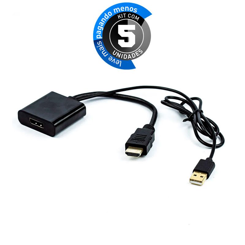 Conversor hdmi online displayport