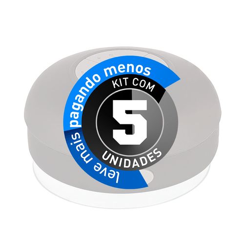 Kit 5 Caixa de Som Bluetooh Resistente a Água - BTS-06, Preto