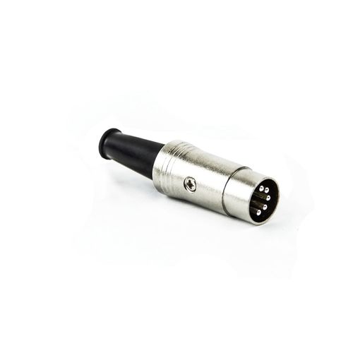 Plug MIDI DIM Metálico Profissional