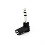 Plug Adaptador P2 para P10 90 graus