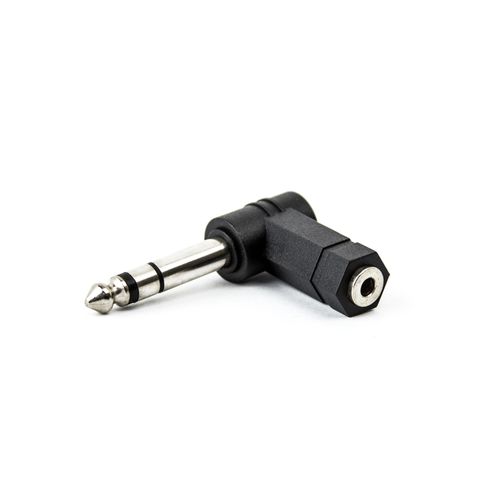 Adaptador P2 para P10 Estéreo 90° graus