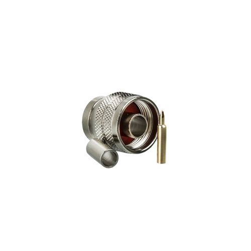 Conector N Macho Reto 50 Ohms Crimpagem RG-RGC 58