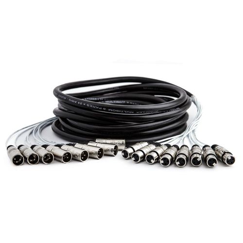 Multicabos com Conectores XLR 8 Vias - Santo Ângelo