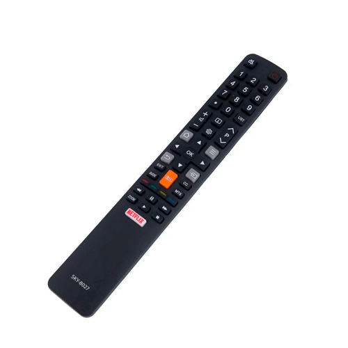 Controle Remoto TV SKY-8027 4K Globo Play e Netflix