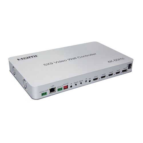 Video Wall Controlador 5X9, 4K, 9 Telas, HDMI