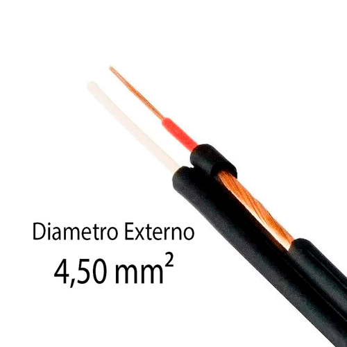 Cabo de Áudio Estéreo Philips 2x0,50mm²