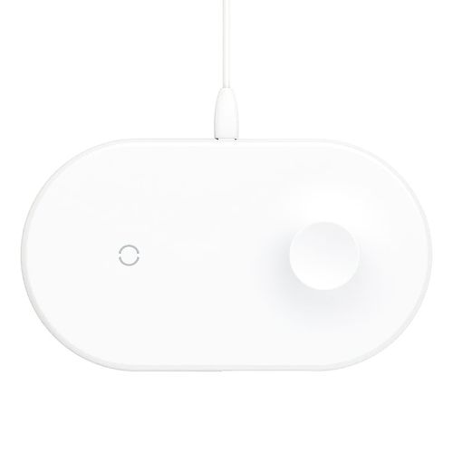 Carregador Sem Fio 2n1 para Apple Watch e Smartphones