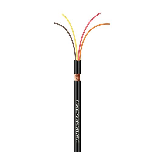 Cabo Manga 4x26 AWG - com Blindagem