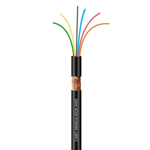 Cabo Manga 6x26 AWG - com Blindagem
