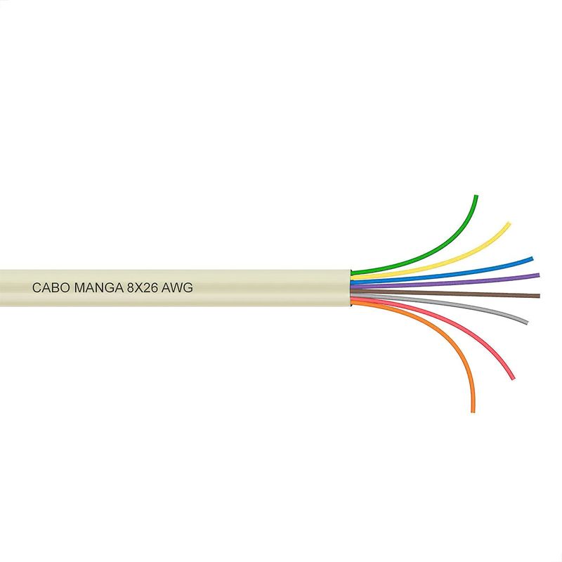 Cabo-Manga-8X26AWG---sem-Blindagem-Bege3
