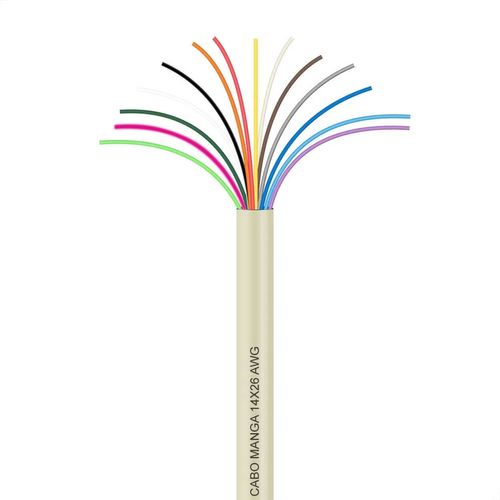 Cabo Manga 14x26 AWG - sem Blindagem