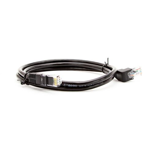 Cabo de Rede Patch Cord Cat6 Plug 90° Graus para Cima