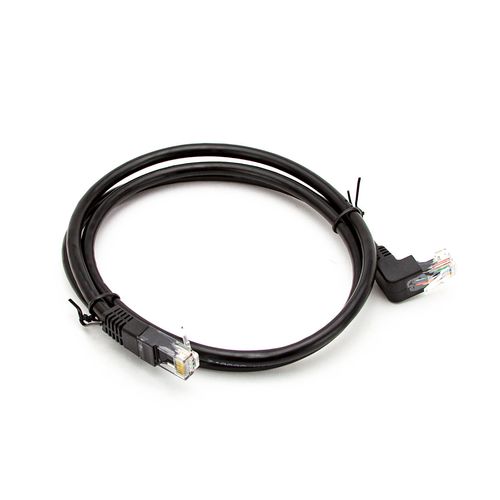 Cabo de Rede Patch Cord Cat6 Plug 90° Graus para Cima