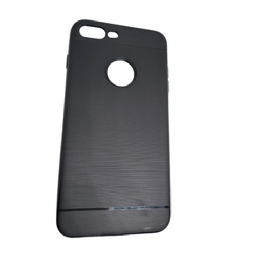 Capinha TPU Antiqueda Preto Escovado iPhone 7 Plus