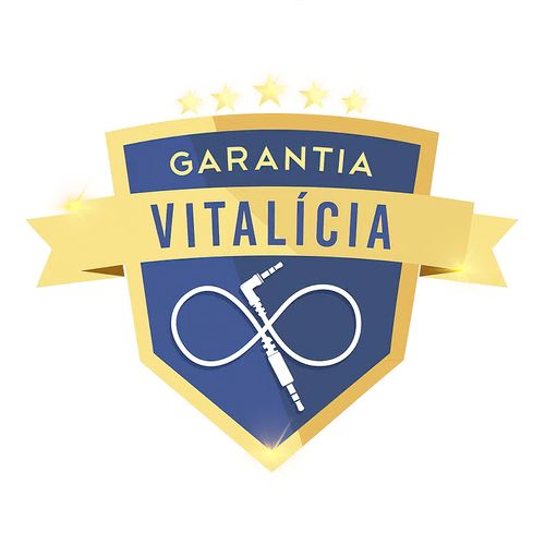Cabo P10 para P10 Estéreo Profissional