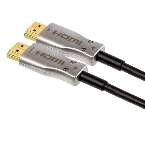 Kit com 5 Cabos HDMI Fibra Óptica 10 metros