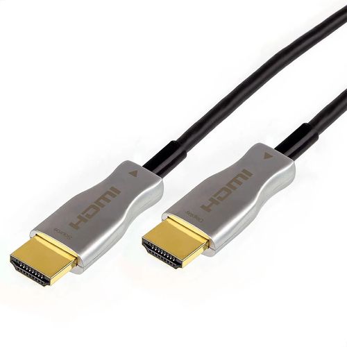 Kit com 5 Cabos HDMI Fibra Óptica 10 metros