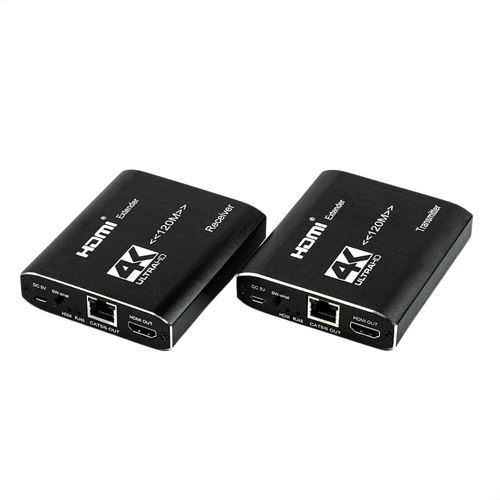 Kit com 10 Estender HDMI 120 metros 4K via Cabo de Rede