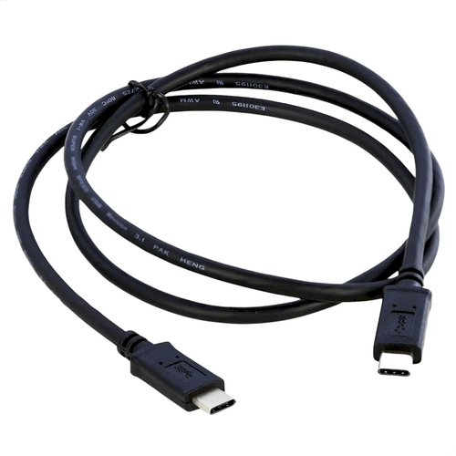Kit com 5 Cabo USB Tipo C para USB TIpo C - 1 Metro