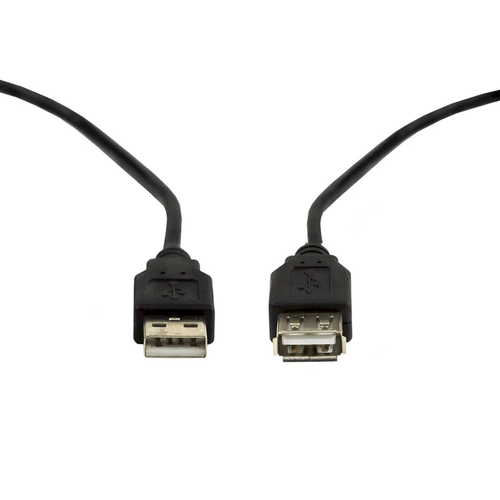 Kit com 10 Cabo Extensor USB Macho Fêmea - 20cm