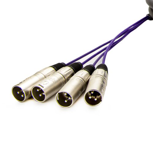 Multicabos Com Conectores XLR 4 Vias Santo Ângelo