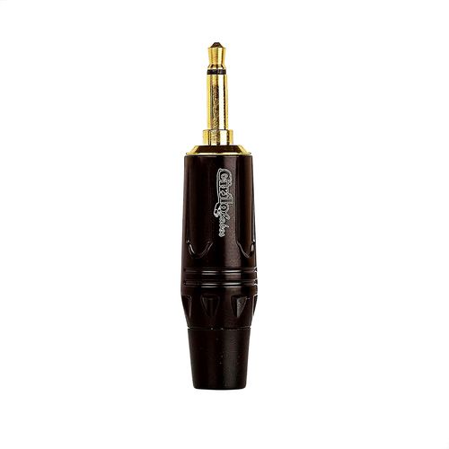 Kit com 5 Conector P2 Mono Linha Gold - Cirilo Cabos