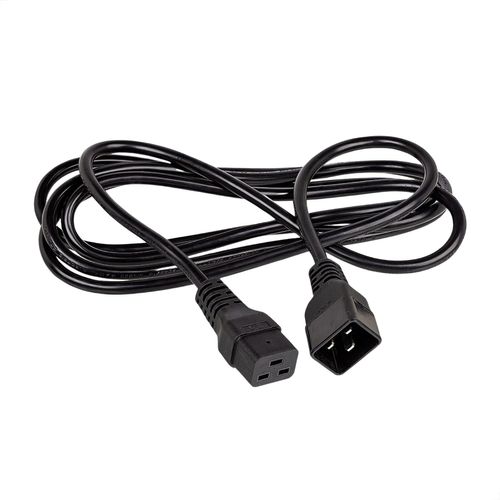 Kit com 5 Extensão de Cabo de Força IEC C20/C19 2 metros