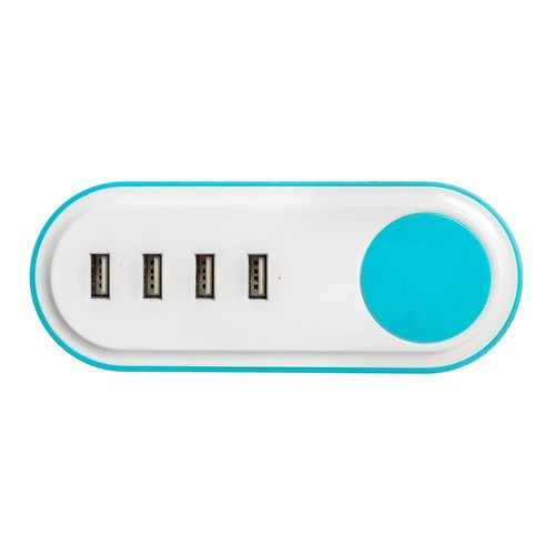 Carregador Hub USB 4 Portas Extensão Elétrica 60w