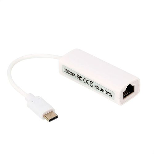 Kit com 10 Adaptadores USB-C para RJ45