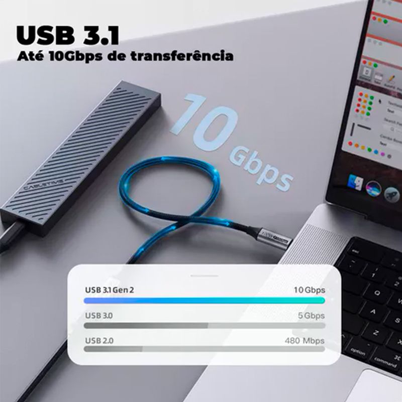 Cabo-Extensor-USB-C-4K-60Hz-para-transferencia-de-dados-3