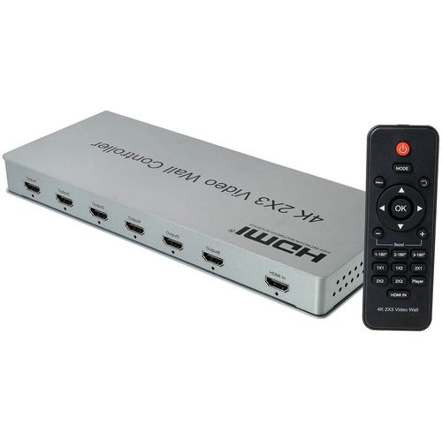 Controlador de Vídeo Wall 4K 30 HZ - 2x3
