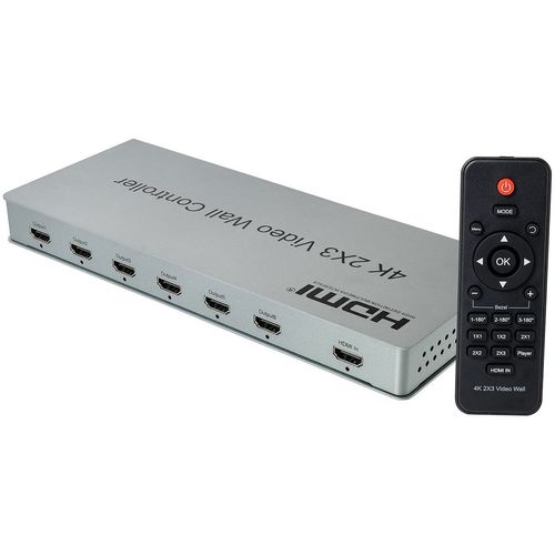 Kit 10 Video Wall controlador 4K 30HZ 2x3