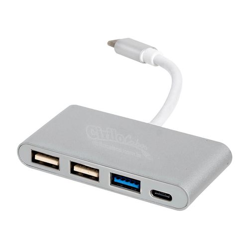 Cabo Adaptador USB-C 3.1 para USB 2.0, 3.1 e C